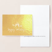 KerstHolly Prettige feestdagen Etched Folie Card Folie Kaarten (Display)