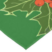 KerstHolly Red Berries Tafelkleed (Gekanteld)