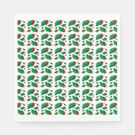 KerstHolly Servet (Voorkant)