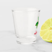 KerstHolly Shot Glas (Links)