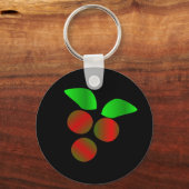 KerstHolly Sleutelhanger (Voorkant)
