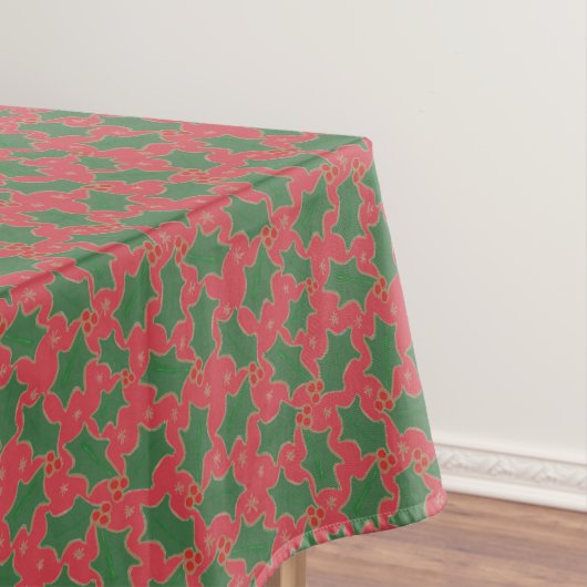 KerstHolly Tablecloth Tafelkleed (Voorbeeld)