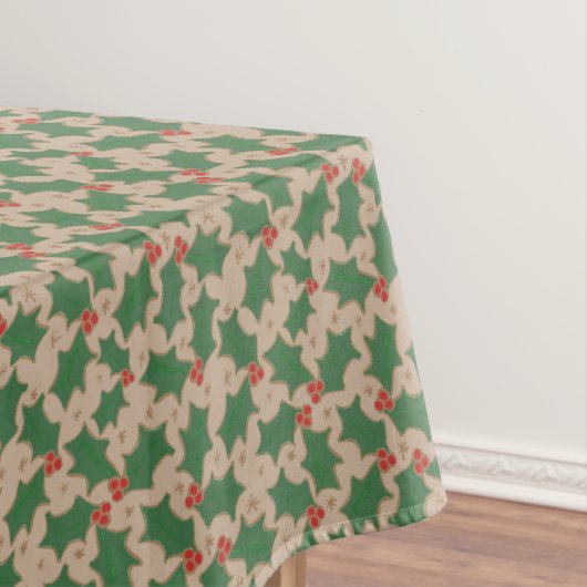KerstHolly Tablecloth Tafelkleed (Voorbeeld)