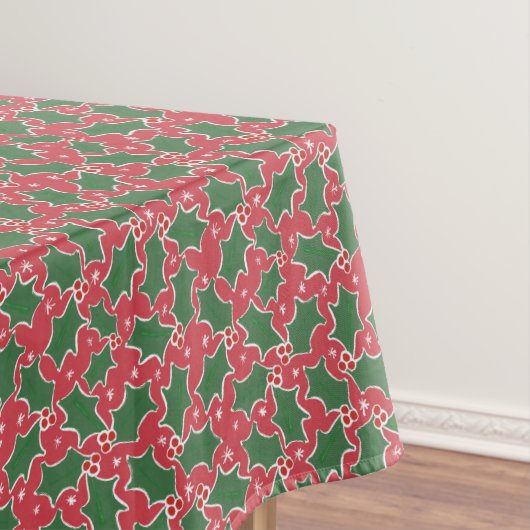 KerstHolly Tablecloth Tafelkleed (Voorbeeld)