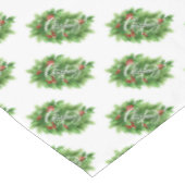 KerstHolly Tafelkleed (Gekanteld)