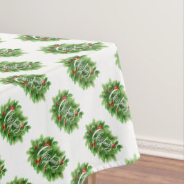 KerstHolly Tafelkleed