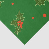 KerstHolly Tissuepapier (Detail)