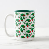 KerstHolly Tweekleurige Koffiemok (Links)