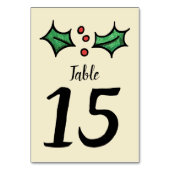 KerstHolly Weddenschappen Kaart (Achterkant)