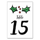 KerstHolly Weddenschappen Kaart (Achterkant)