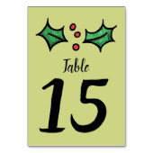 KerstHolly Weddenschappen Kaart (Achterkant)