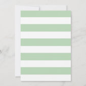 KerstHolly Wreath Bridal Tea Kaart (Achterkant)