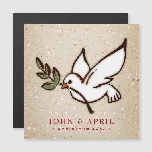 Kersthond (Voorkant / Achterkant)