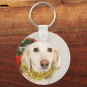 Kersthond 2 sleutelhanger (Voorkant)