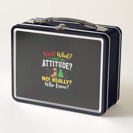 Kersthond Attitude Humor (Voorkant)