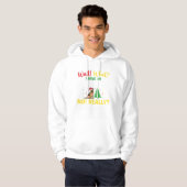 Kersthond Attitude Humor Hoodie (Voorkant volledig)