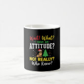 Kersthond Attitude Humor Koffiemok (Center)