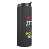 Kersthond Attitude Humor Thermosbeker (Gedraaid links)