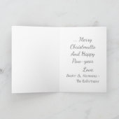  kersthond Beagle Kaart (Binnen)