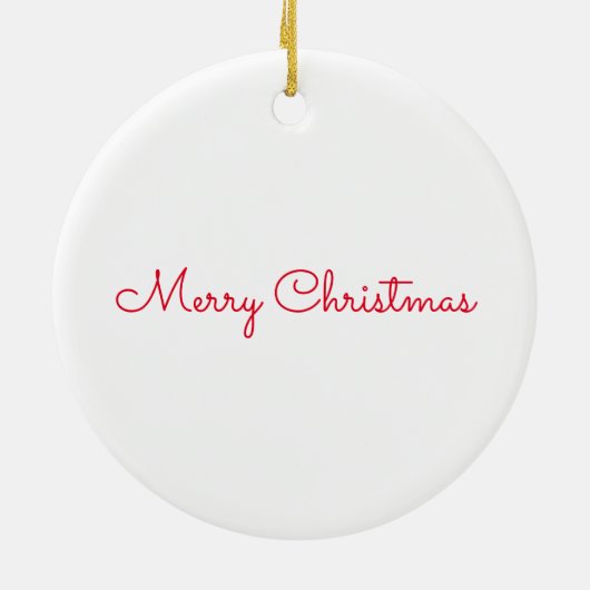 Kersthond Bernese Mountain Waterverf Keramisch Ornament (Achterkant)