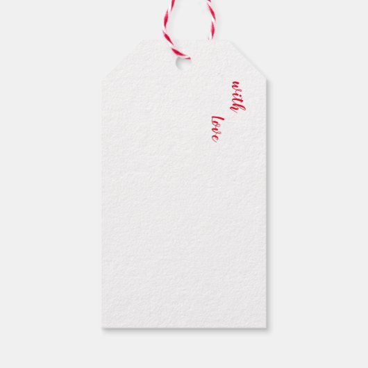 kersthond cadeaulabel (Achterkant)