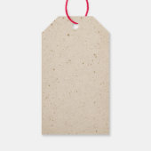 Kersthond Cadeaulabel (Achterkant)