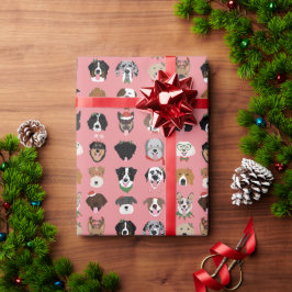 Kersthond Cadeaupapier