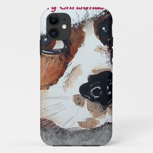 kersthond Case-Mate iPhone case (Achterkant)