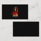 Kersthond Cavalier King Charles Spaniel Visitekaartje (Voorkant / Achterkant)