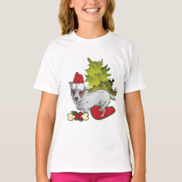 Kersthond Corgi Slapshirt T-shirt