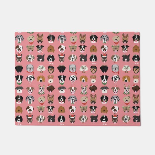 Kersthond Deurmat (Voorkant)