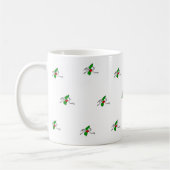 Kersthond en Mok kat koffie (Links)
