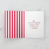 Kersthond Golden Retriever Feestdagen Kaart (Binnen)