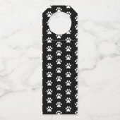 Kersthond Grappig Ruff Jaar In review Kaart Flessenhanger (Achterkant)