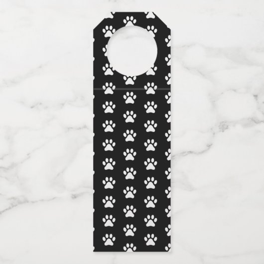 Kersthond Grappig Ruff Jaar In review Kaart Flessenhanger (Achterkant)