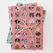 Kersthond Inpakpapier Vel (In situ)