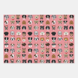 Kersthond Inpakpapier Vel