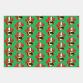 kersthond inpakpapier vel (Voorkant)