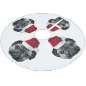 kersthond kerstboom rok (Gekanteld)