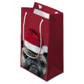 kersthond klein cadeauzakje (Voorkant Gekanteld)