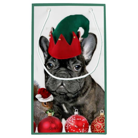 Kersthond Klein Cadeauzakje (Achterkant)