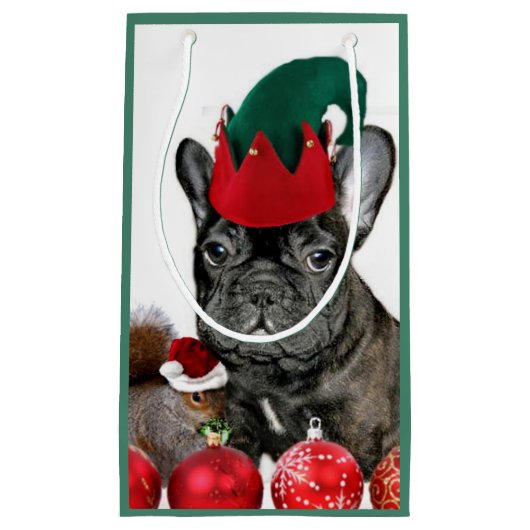 Kersthond Klein Cadeauzakje (Voorkant)