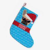 Kersthond Kleine Kerstsok (Voorkant (Hangend))