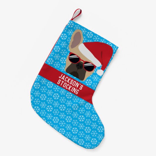 Kersthond Kleine Kerstsok (Voorkant (Hangend))