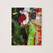 Kersthond Legpuzzel (Verticaal)