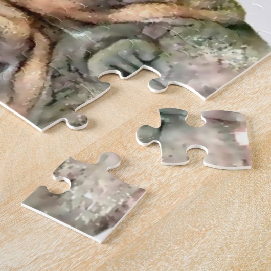 Kersthond Legpuzzel (Zijkant)