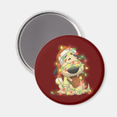 kersthond magneet (Voorkant / Achterkant)