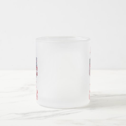 kersthond matglas koffiemok (Center)