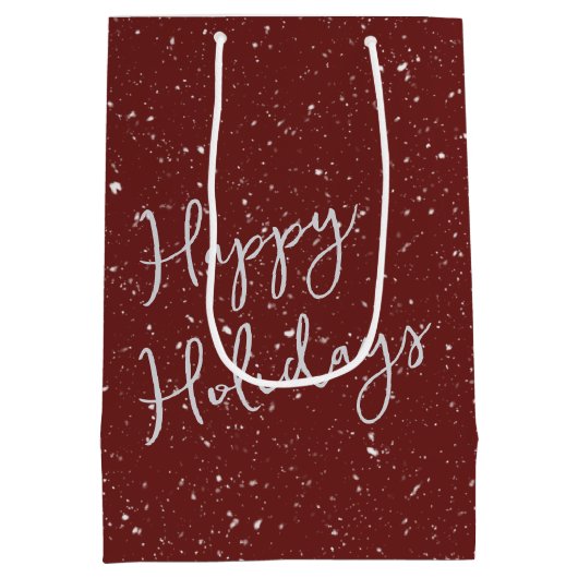 Kersthond Medium Cadeauzakje (Achterkant)