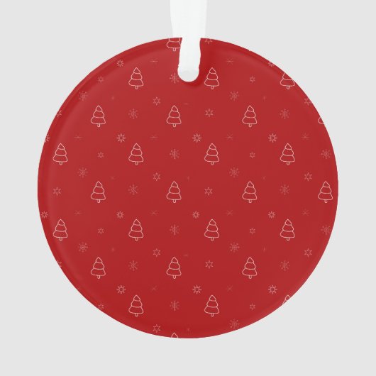 Kersthond Naam Kerstcadeau Ornament (achterkant)